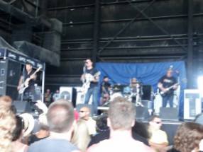 I didn't stay long for Bayside since I saw them just last October, but I had to at least hear them play "Sick, Sick, Sick"