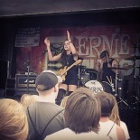 Seriously I think Warped Tour exposed me to all of my new favorite bands. PVRIS has blown my mind this year! (@christie_road91: "#PVRIS #WarpedTour2014")