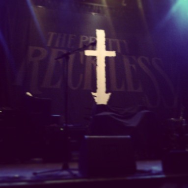 "Twas a sign of things to come #ThePrettyReckless #ThePageantSTL"